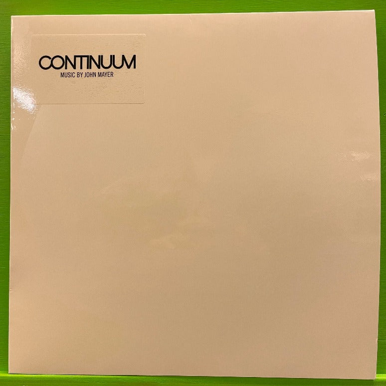 John Mayer Continuum