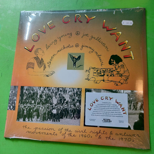 Love Cry Want - Love Cry Want | LP