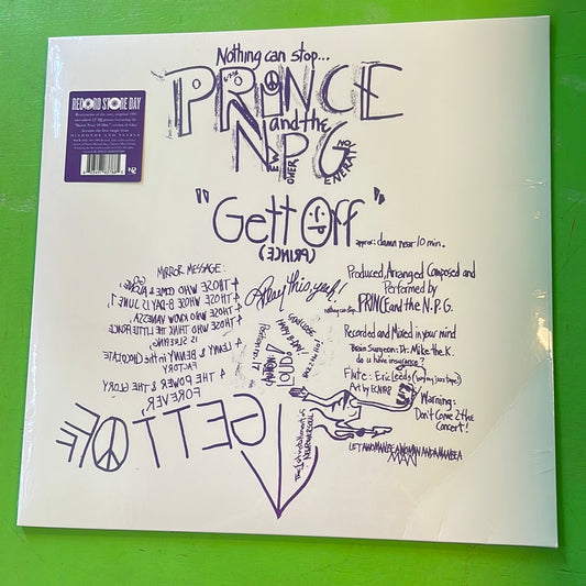 Prince And The New Power Generation - Gett Off | 12''