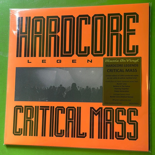 Critical Mass - Hardcore Legends | LP