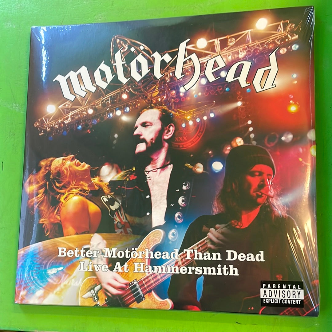 Motorhead - Better Motorhead Than Dead: Live At Hammersmith | 4LP