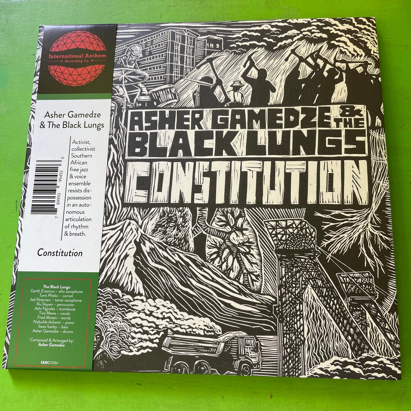 Asher Gamedze & The Black Lungs - Constitution | 2LP