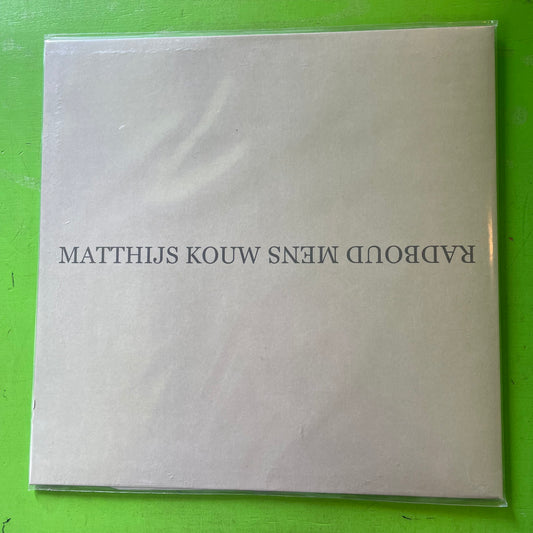 Matthijs Kouw + Radboud Mens - 1 | LP