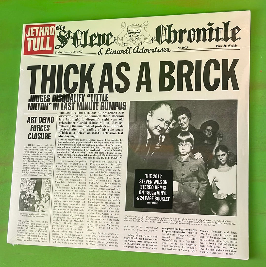 Jethro Tull - Thick As A Brick | LP