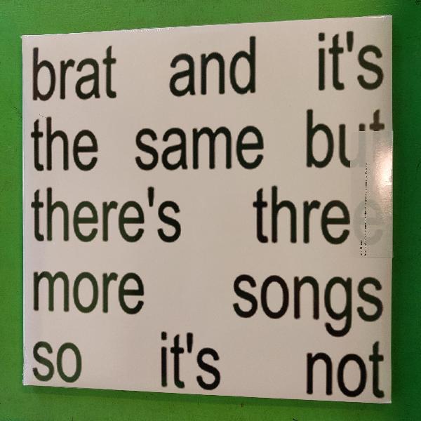 Charli xcx - Brat And It's The Same But There's Three More Songs So It's Not | 2LP