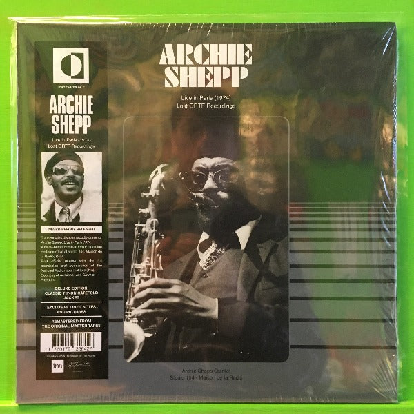 Archie Shepp - Live In Paris (1974) Lost ORTF Recordings | LP