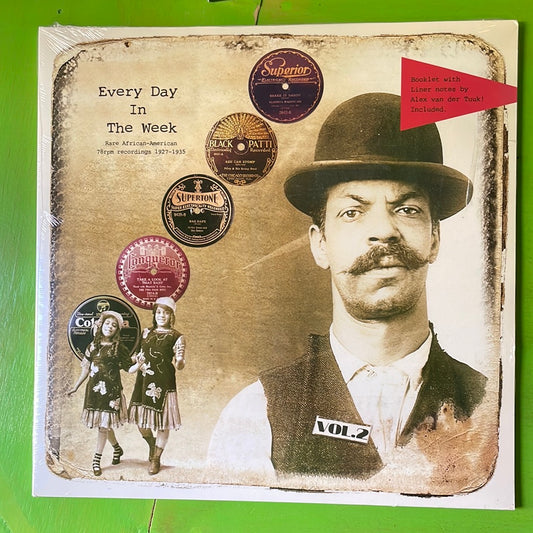 V/a - Every Day In The Week, Volume 2 (Rare African-American 78rpm Recordings 1927-1935) | 2LP